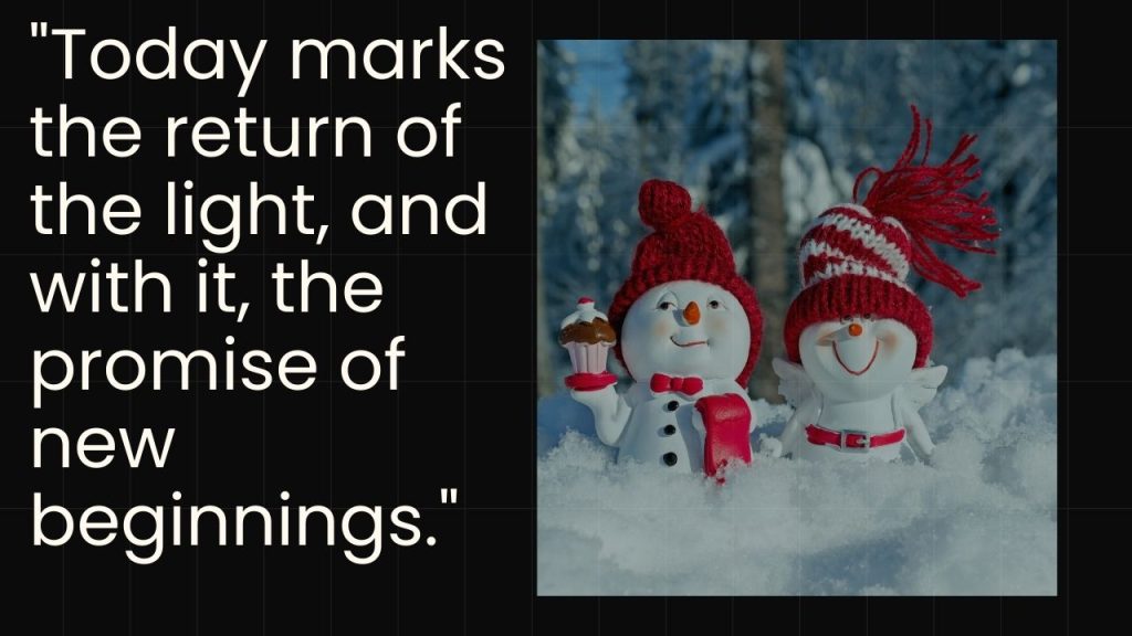 Quotes for the Winter Solstice That Celebrate New Beginnings
